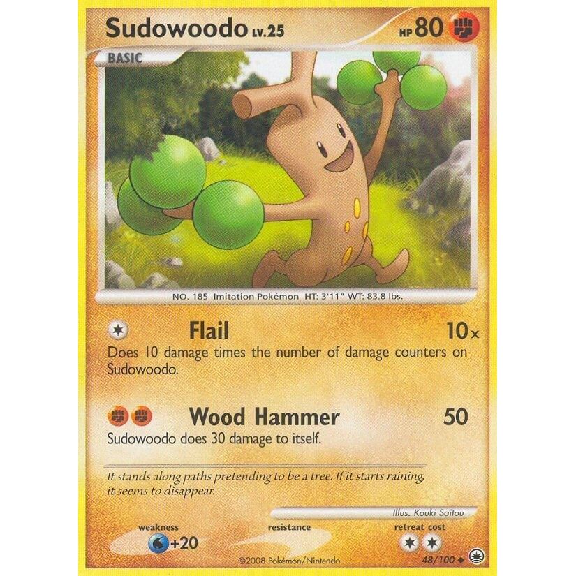 Image for Sudowoodo (48/100) (MD) - Pokemon