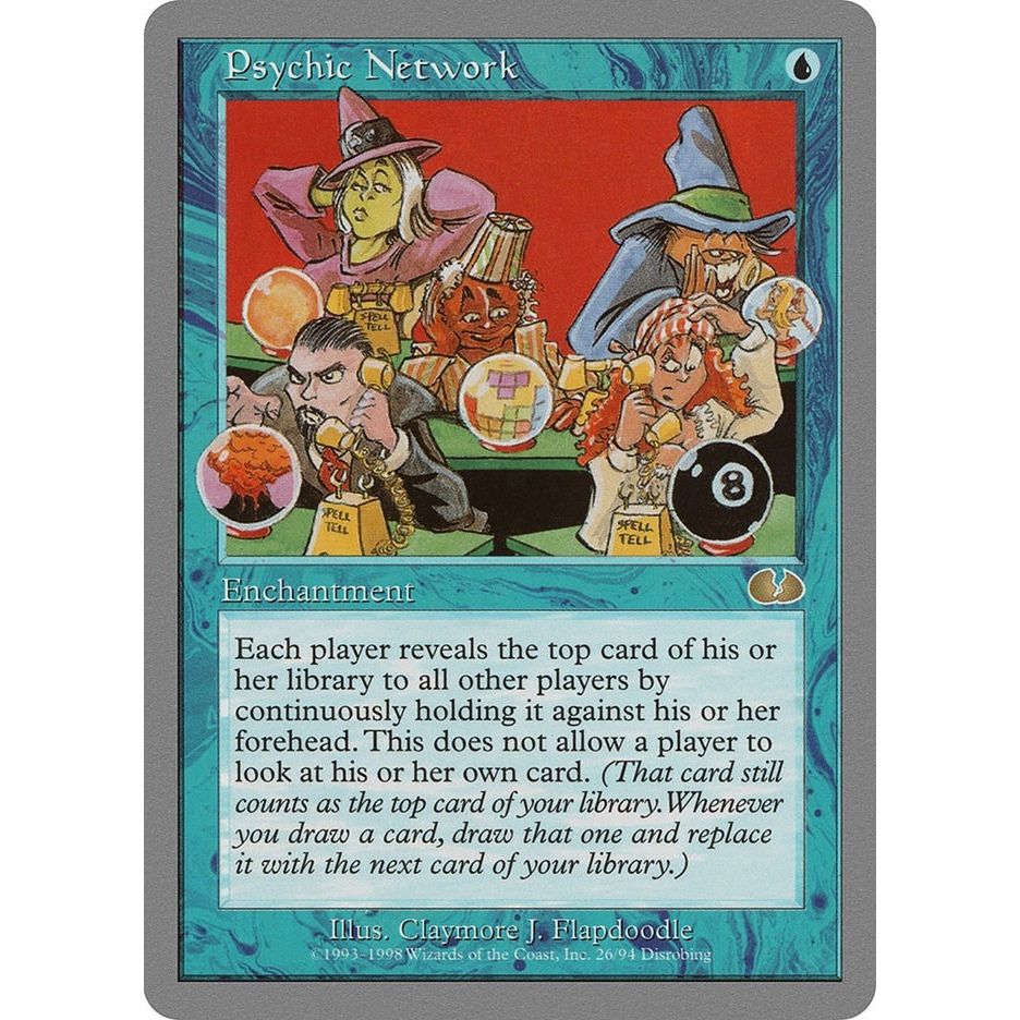 Image for Psychic Network (26) (UGL) - Magic: The Gathering
