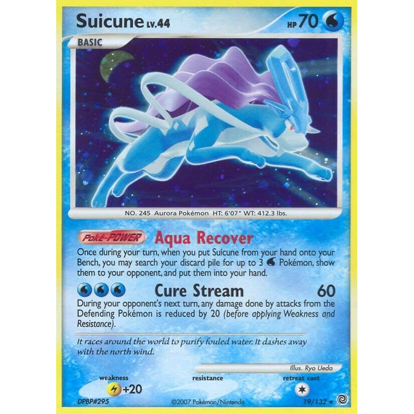 Image for Suicune (19/132) (SW) - Pokemon