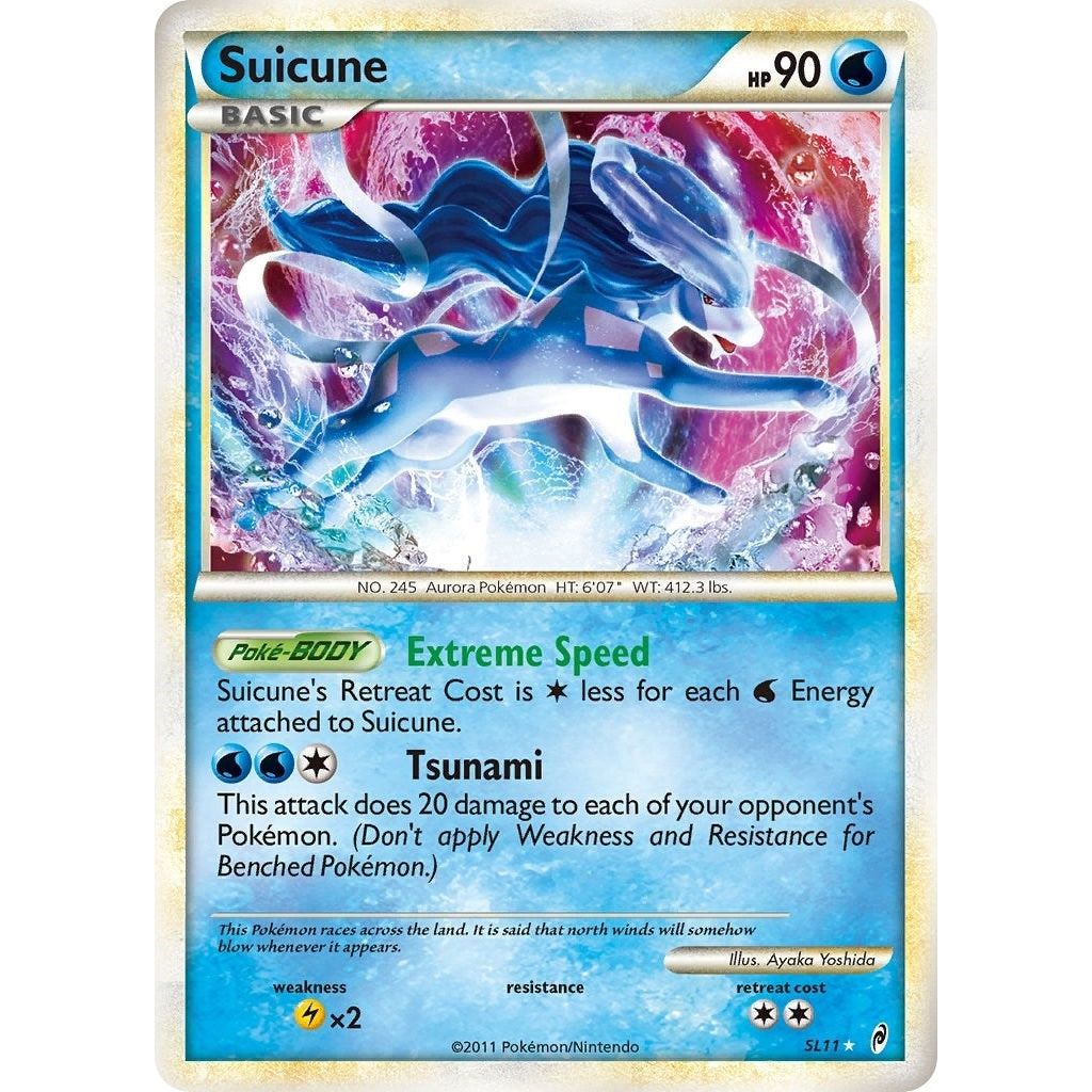 Image for Suicune (Shiny) (SL11) (CL) - Pokemon