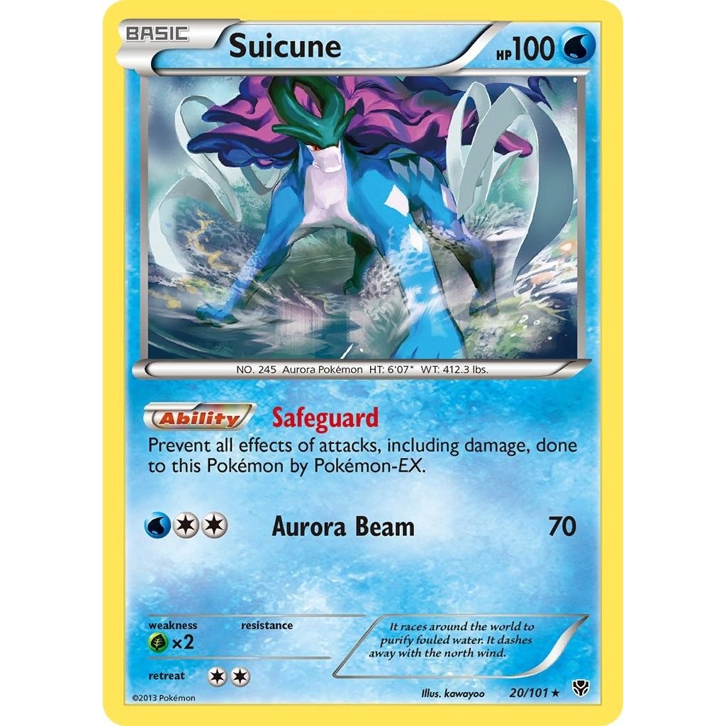 Image for Suicune (20/101) (PLB) - Pokemon