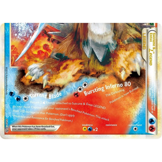 Image for Suicune & Entei Legend (Bottom) (95/95) (UL) - Pokemon