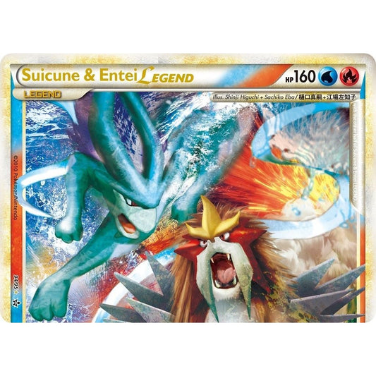 Image for Suicune & Entei Legend (Top) (94/95) (UL) - Pokemon