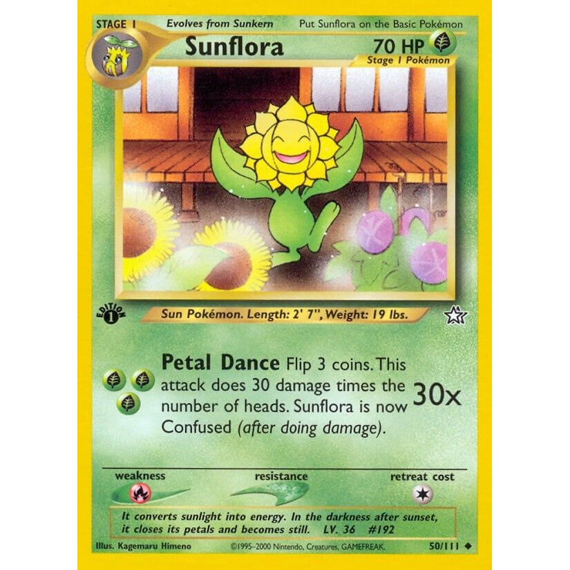 Image for Sunflora (050/111) (N1) - Pokemon