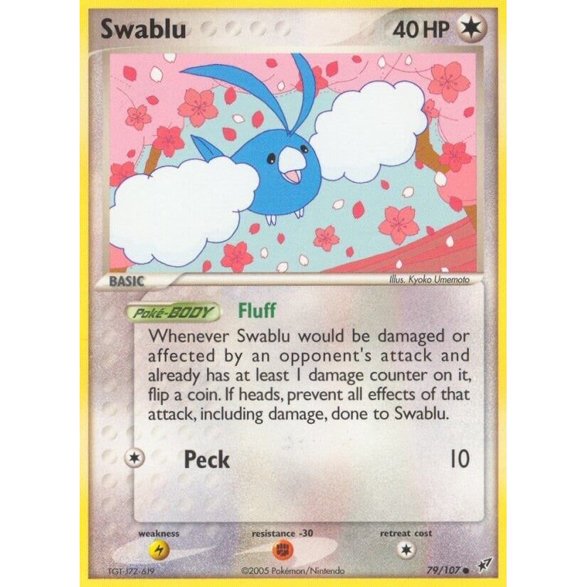 Image for Swablu (79/107) (DX) - Pokemon