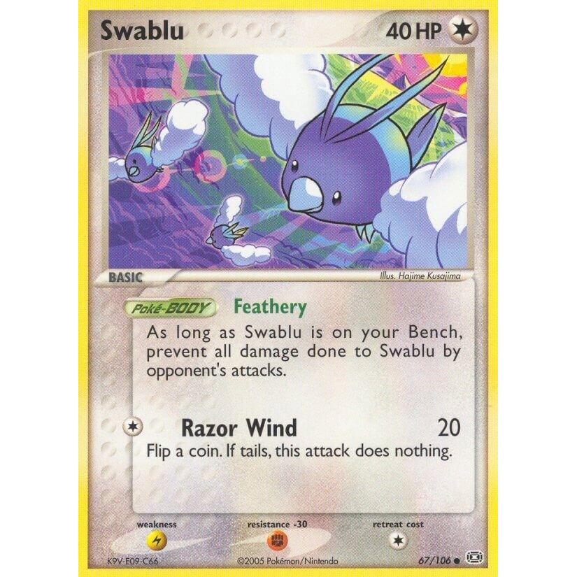 Image for Swablu (67/106) (EM) - Pokemon