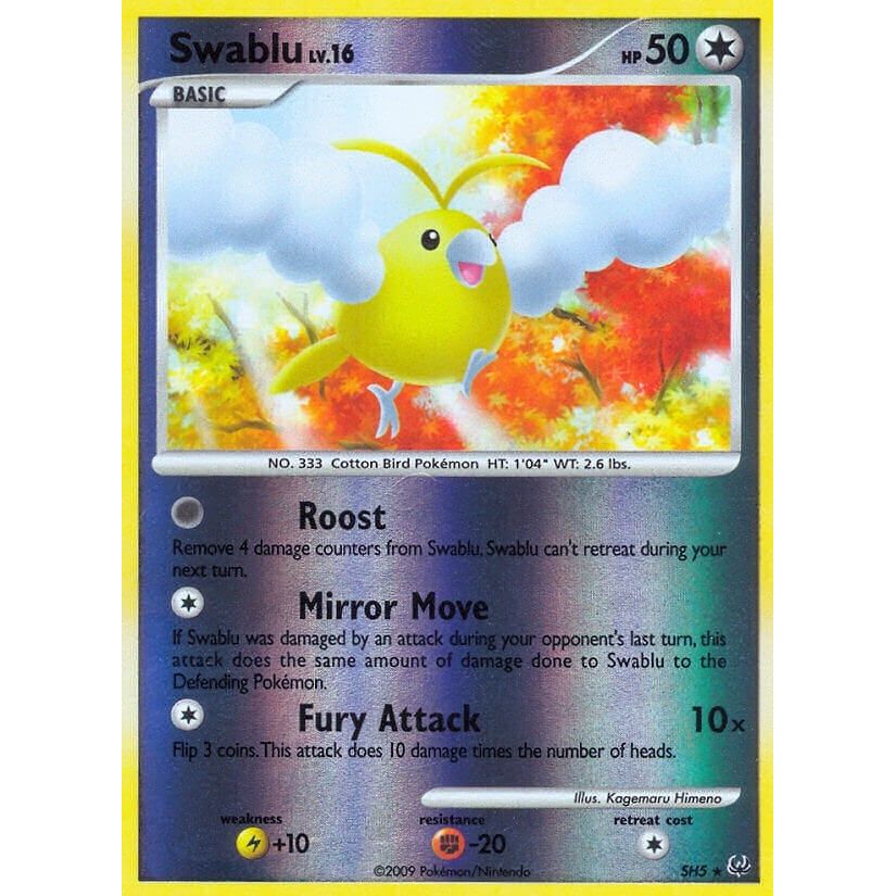 Image for Swablu (Shiny) (SH5) (PL) - Pokemon