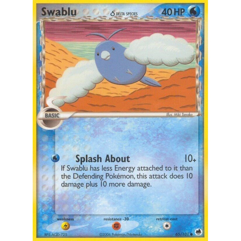 Image for Swablu (Delta Species) (65/101) (DF) - Pokemon