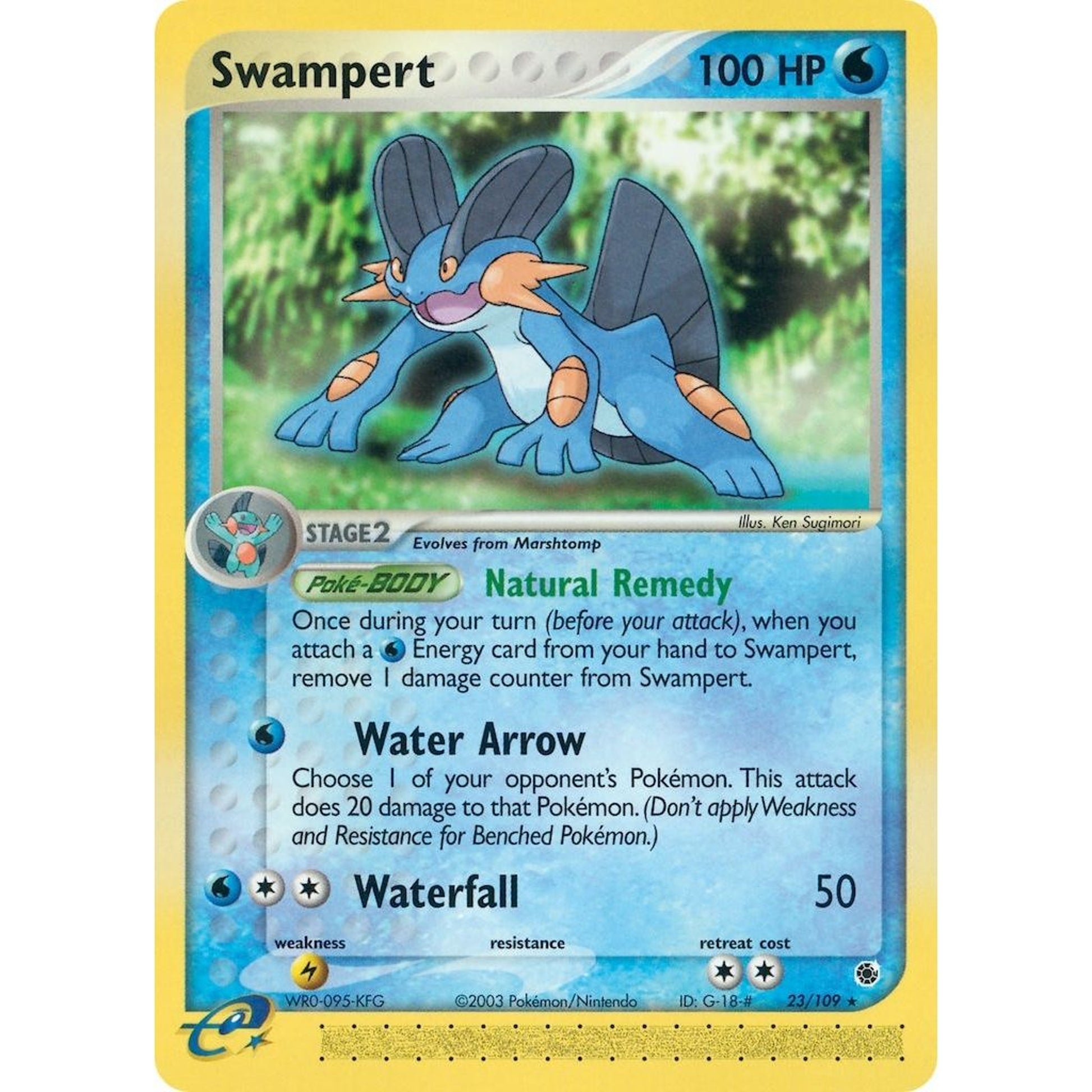 Image for Swampert (23/109) (RS) - Pokemon