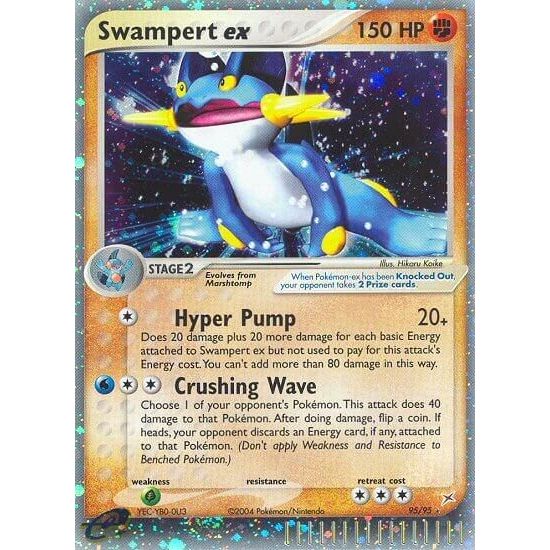 Image for Swampert ex (95/95) (MA) - Pokemon