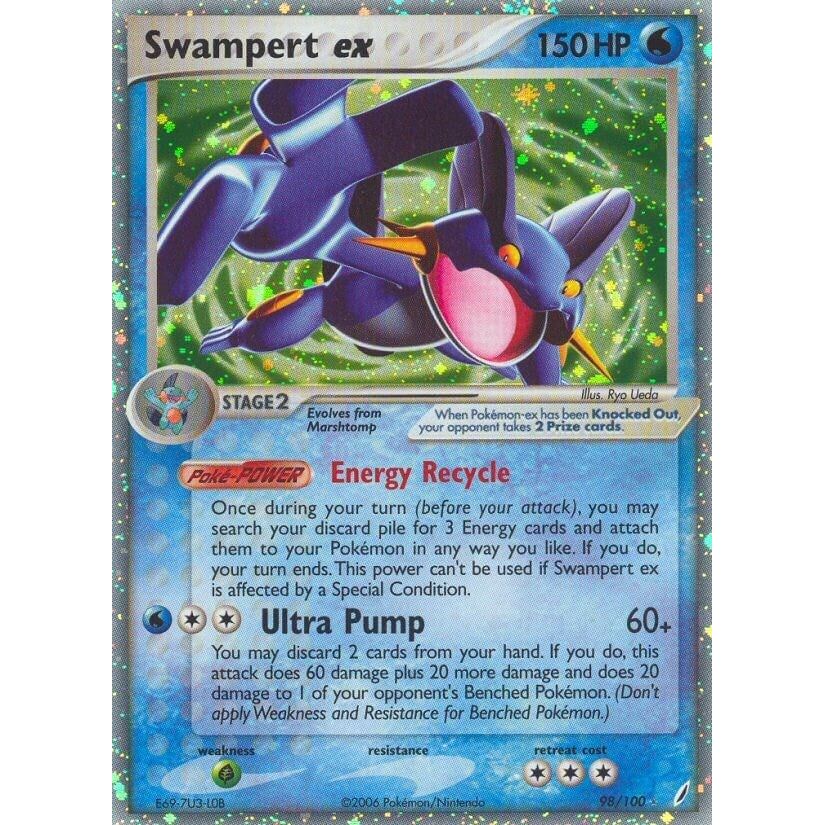 Image for Swampert ex (98/100) (CG) - Pokemon