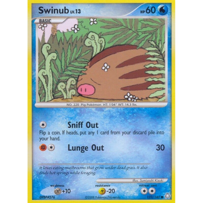 Image for Swinub (123/146) (LA) - Pokemon