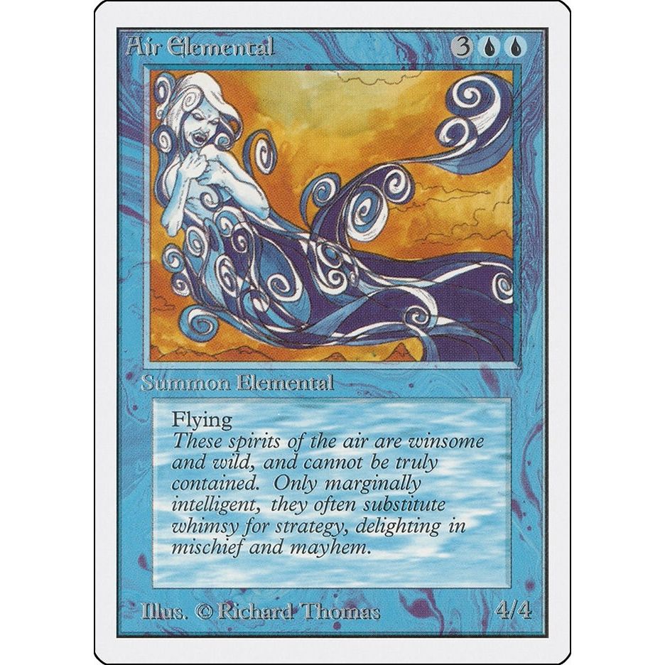 Image for Air Elemental (2ED) - Magic: The Gathering