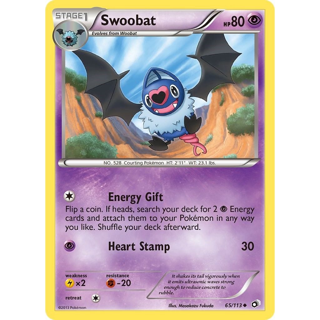 Image for Swoobat (65/113) (LTR) - Pokemon