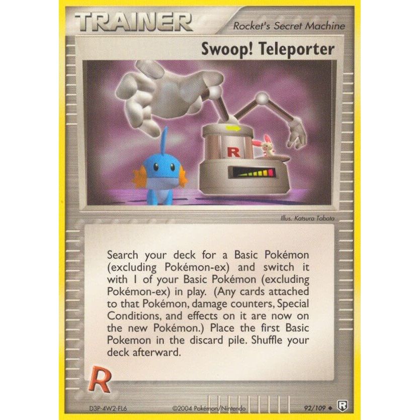 Image for Swoop! Teleporter (92/109) (RR) - Pokemon