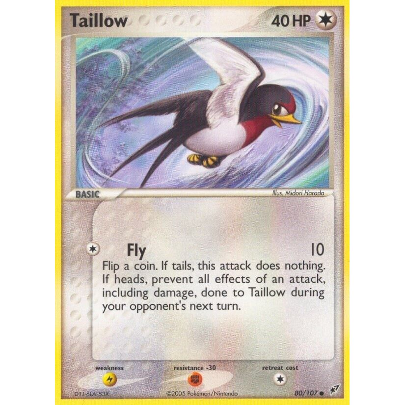Image for Taillow (80/107) (DX) - Pokemon
