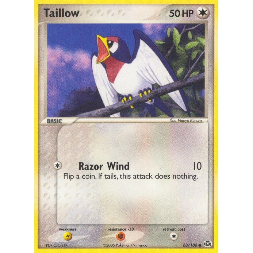 Image for Taillow (68/106) (EM) - Pokemon