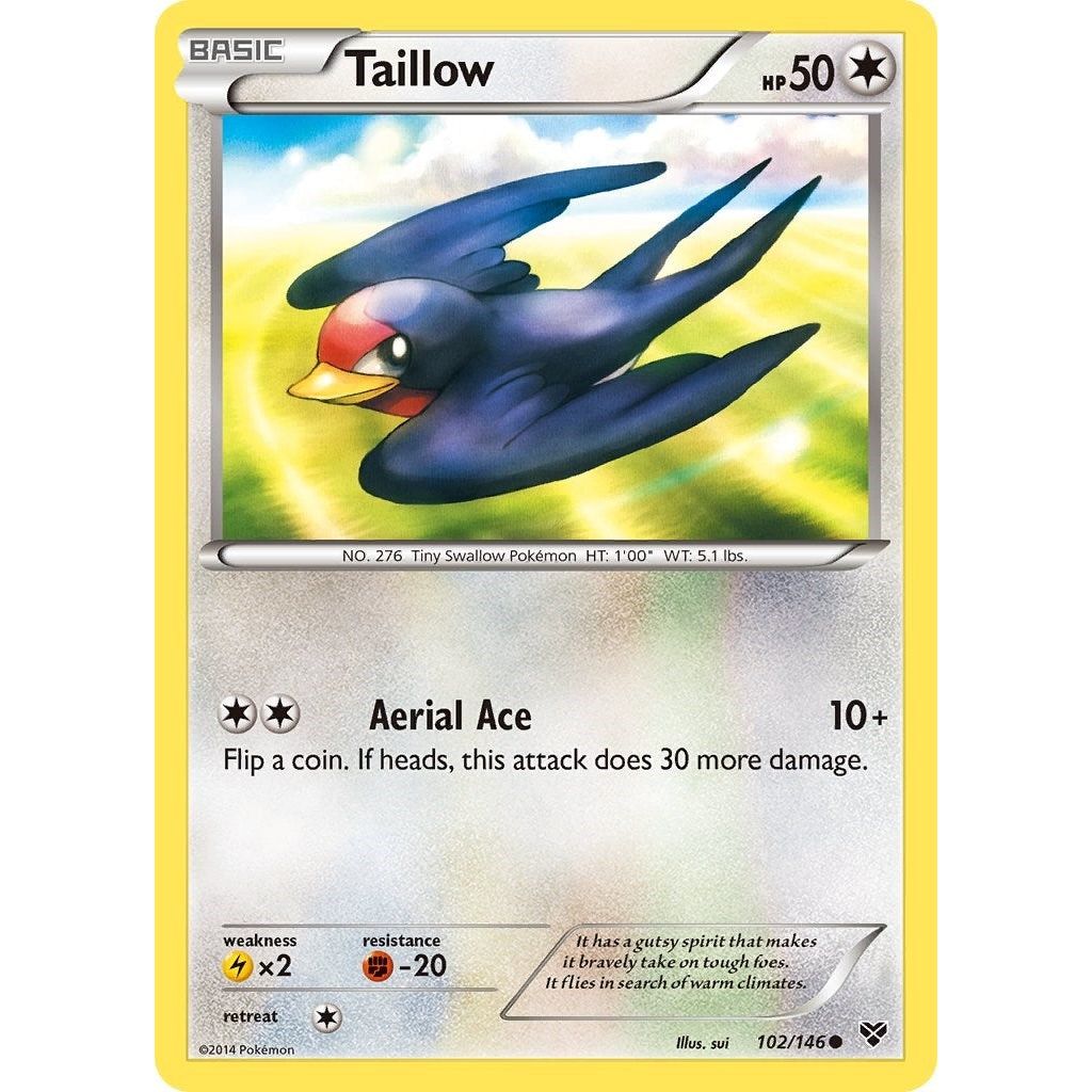 Image for Taillow (102/146) (XY) - Pokemon