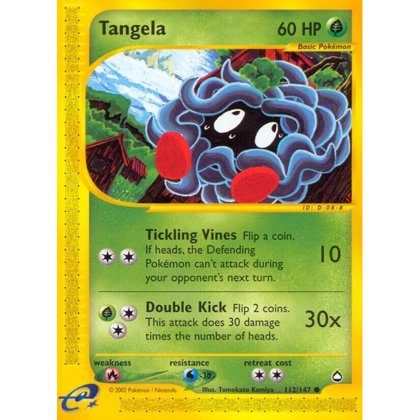 Image for Tangela (112/147) (AQ) - Pokemon