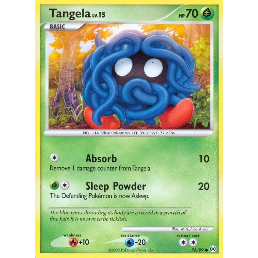 Image for Tangela (76) (76/99) (AR) - Pokemon