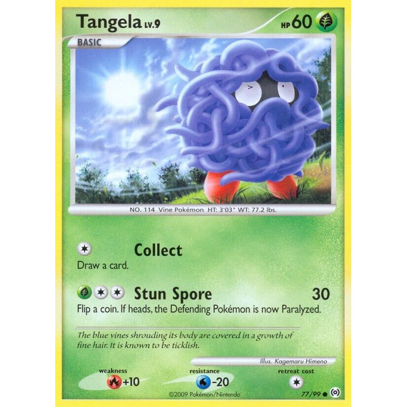 Image for Tangela (77) (77/99) (AR) - Pokemon