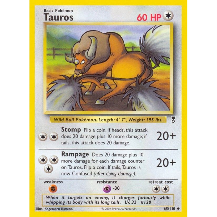 Image for Tauros (065/110) (LC) - Pokemon