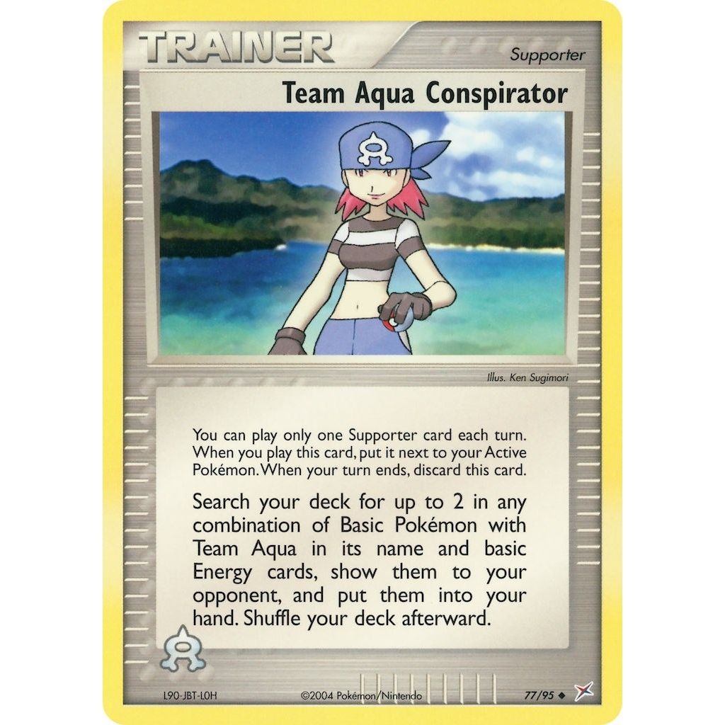 Image for Team Aqua Conspirator (77/95) (MA) - Pokemon