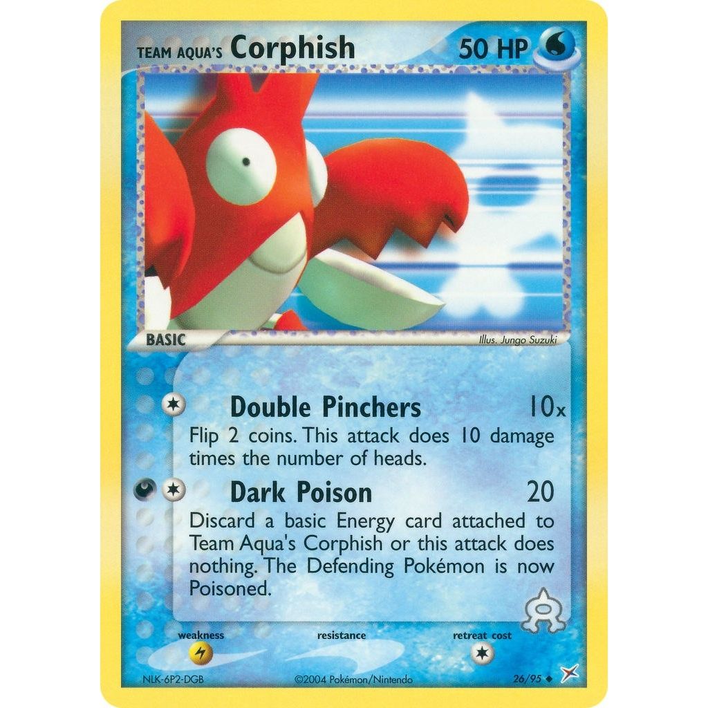 Image for Team Aqua's Corphish (26/95) (MA) - Pokemon