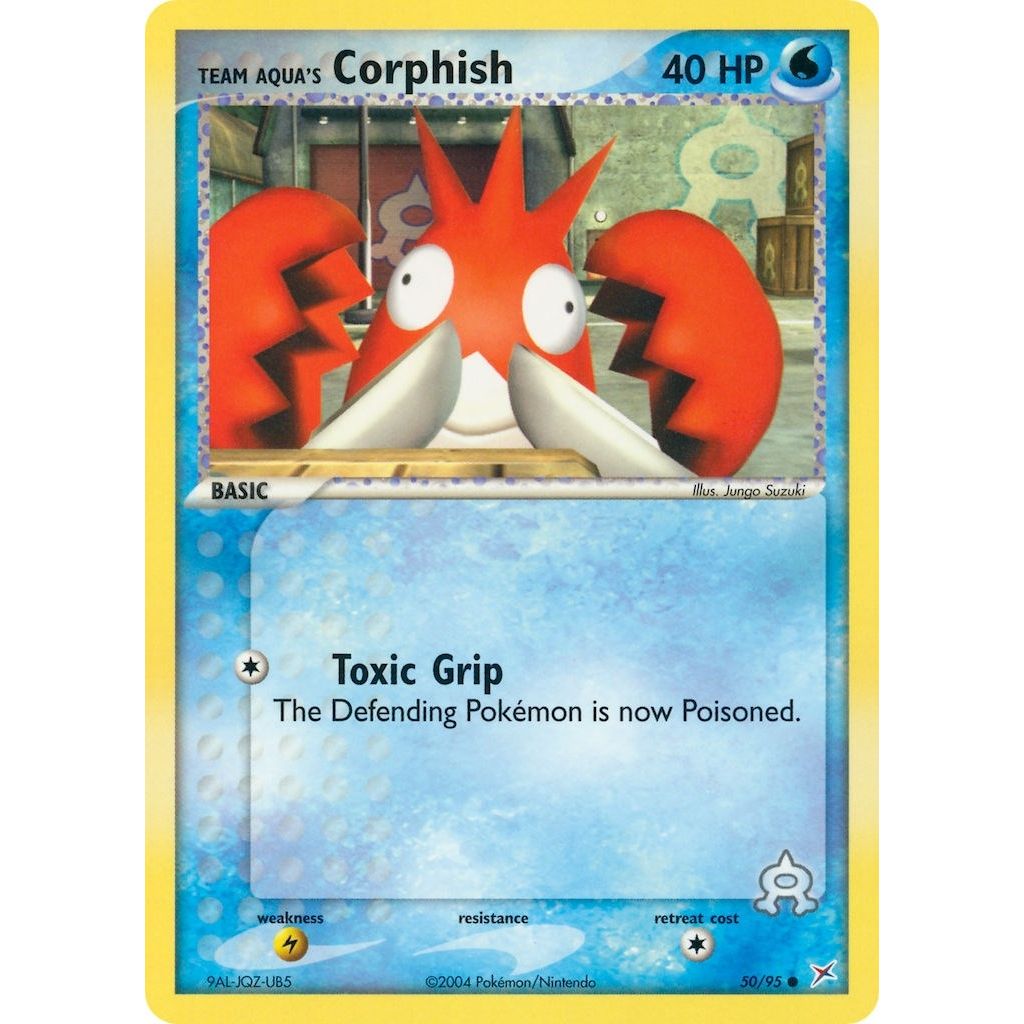 Image for Team Aqua's Corphish (50/95) (MA) - Pokemon
