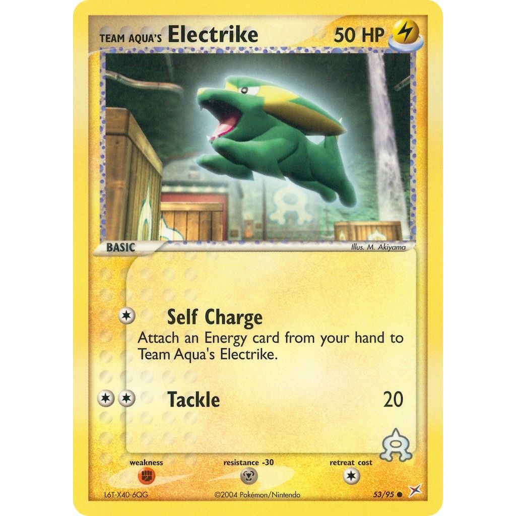 Image for Team Aqua's Electrike (53/95) (MA) - Pokemon