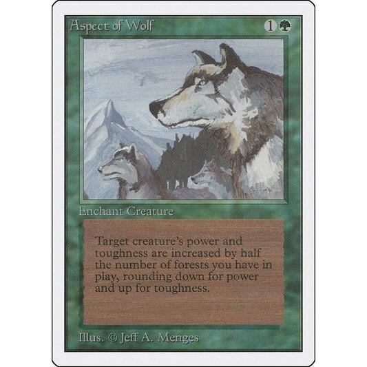 Image for Aspect of Wolf (2ED) - Magic: The Gathering