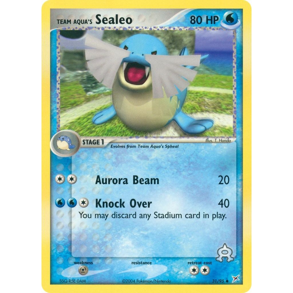 Image for Team Aqua's Sealeo (31/95) (MA) - Pokemon