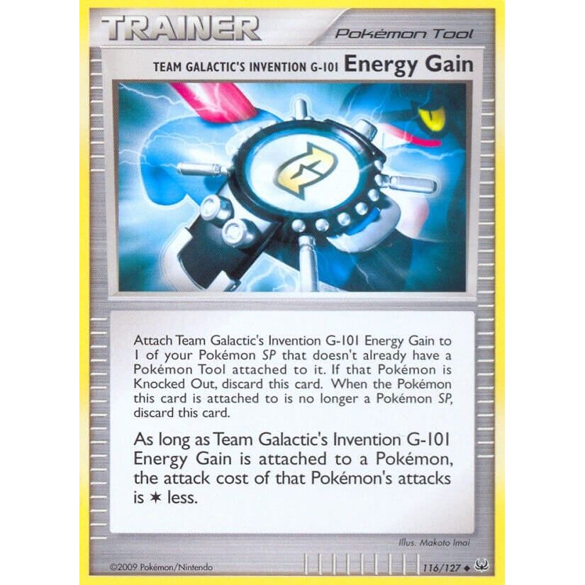 Image for Team Galactic's Invention G-101 Energy Gain (116/127) (PL) - Pokemon