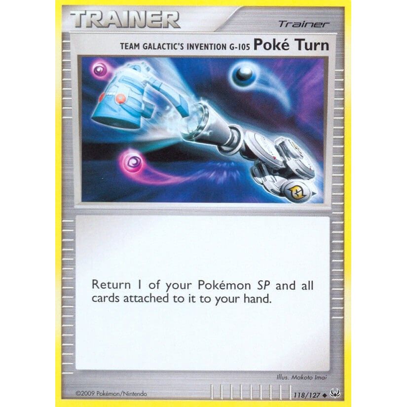 Image for Team Galactic's Invention G-105 Poke Turn (118/127) (PL) - Pokemon