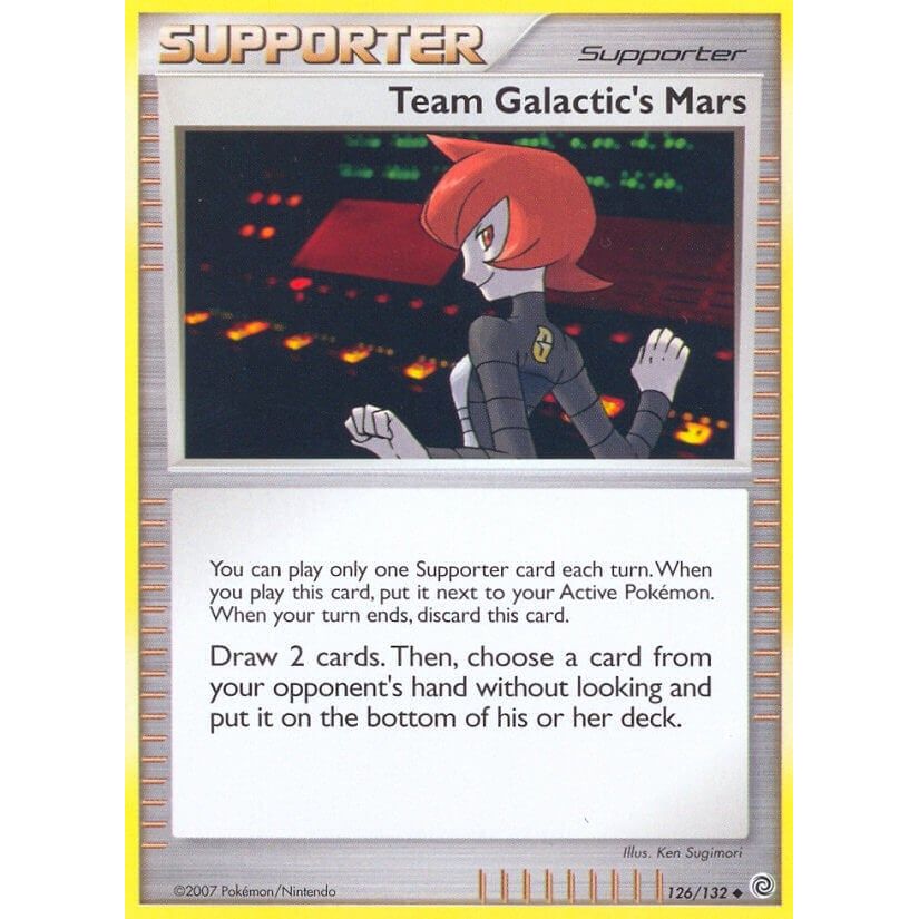 Image for Team Galactic's Mars (126/132) (SW) - Pokemon