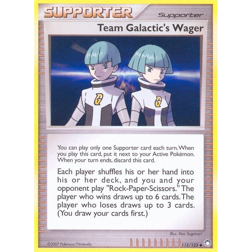 Image for Team Galactic's Wager (115/123) (MT) - Pokemon