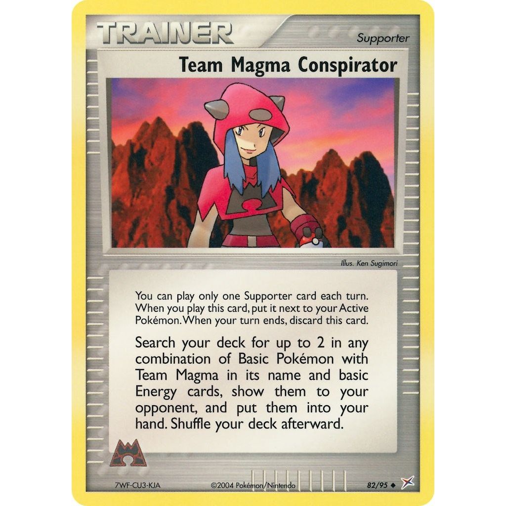 Image for Team Magma Conspirator (82/95) (MA) - Pokemon
