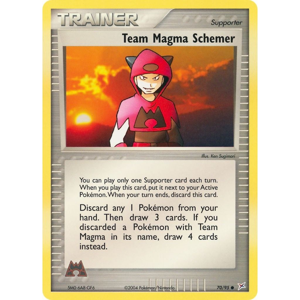 Image for Team Magma Schemer (70/95) (MA) - Pokemon