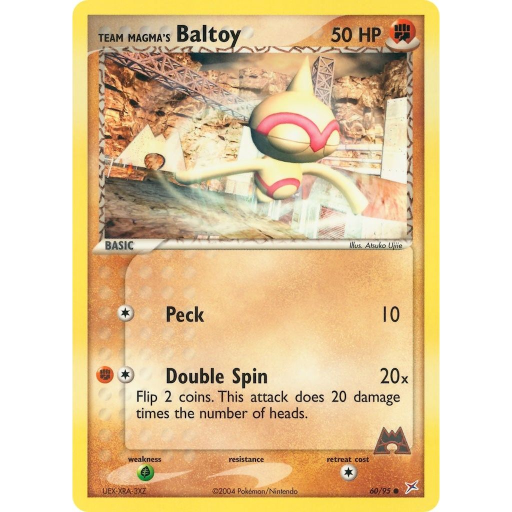 Image for Team Magma's Baltoy (60/95) (MA) - Pokemon