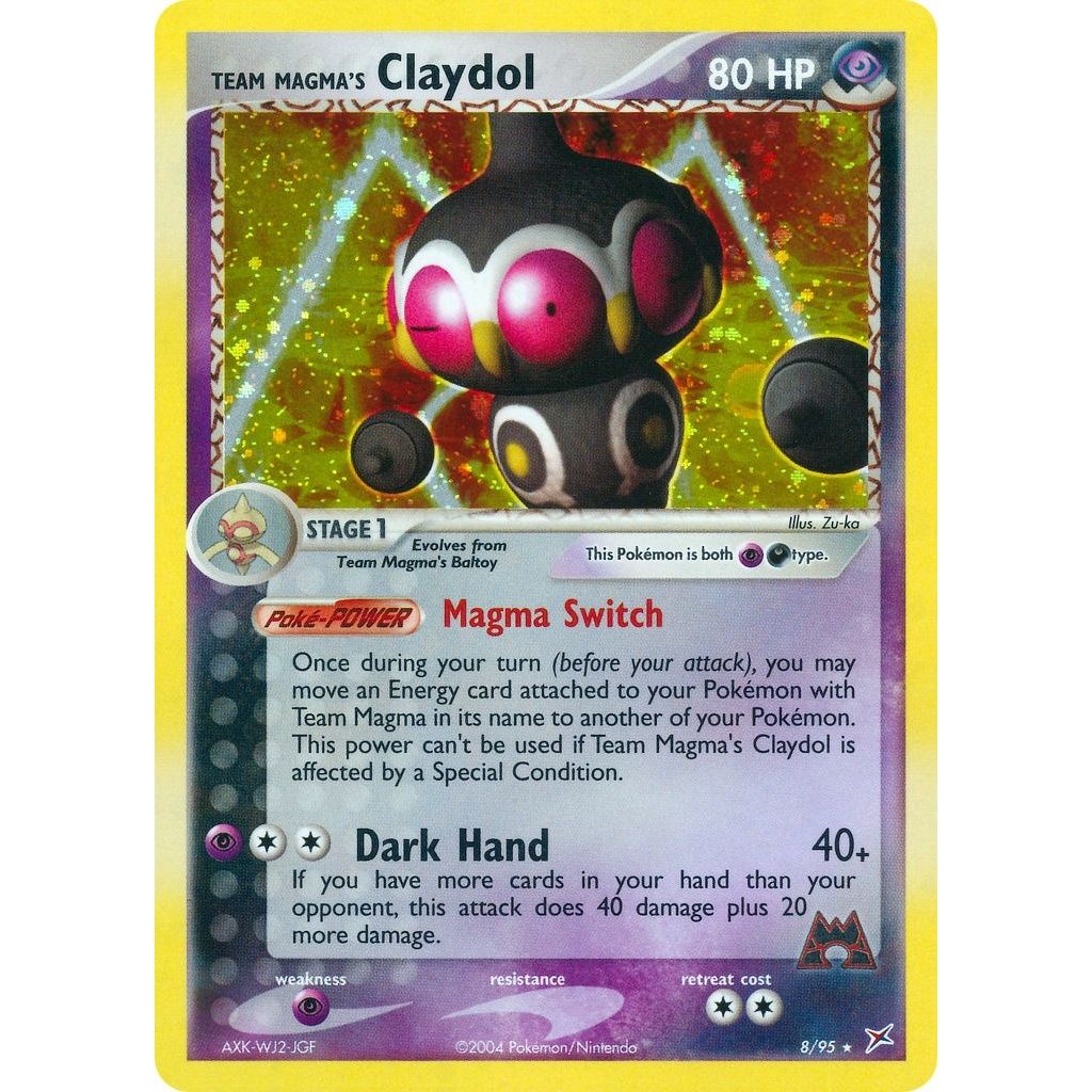 Image for Team Magma's Claydol (8/95) (MA) - Pokemon