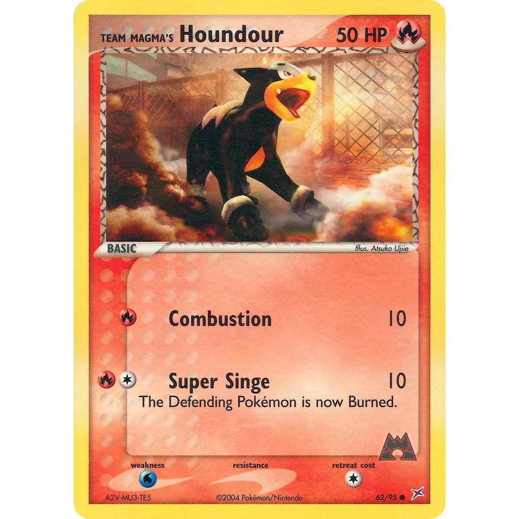 Image for Team Magma's Houndour (62/95) (MA) - Pokemon