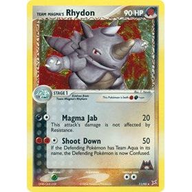 Team Magma's Rhydon - 11/95 Pokemon