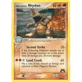 Team Magma's Rhydon - 22/95 Pokemon