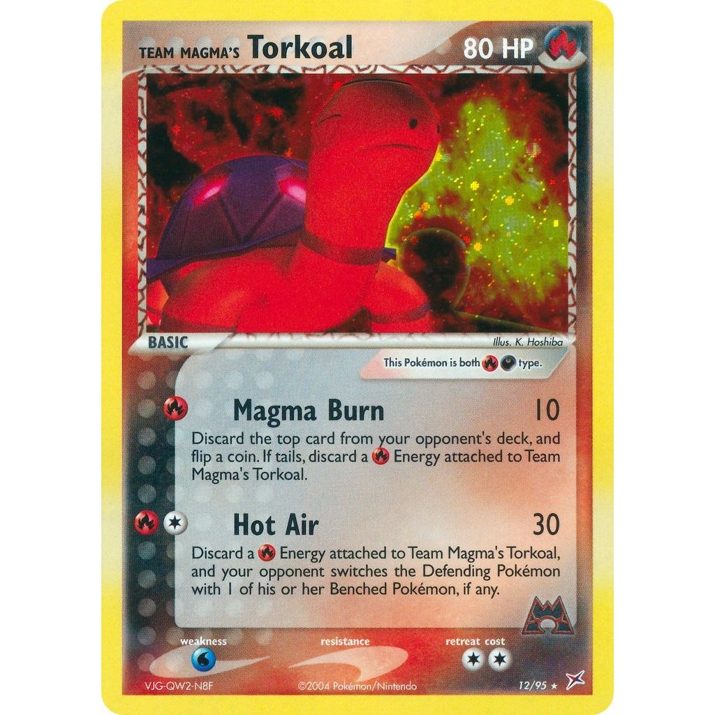Image for Team Magma's Torkoal (12/95) (MA) - Pokemon