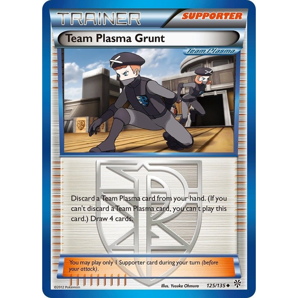 Image for Team Plasma Grunt (Team Plasma) (125/135) (PLS) - Pokemon