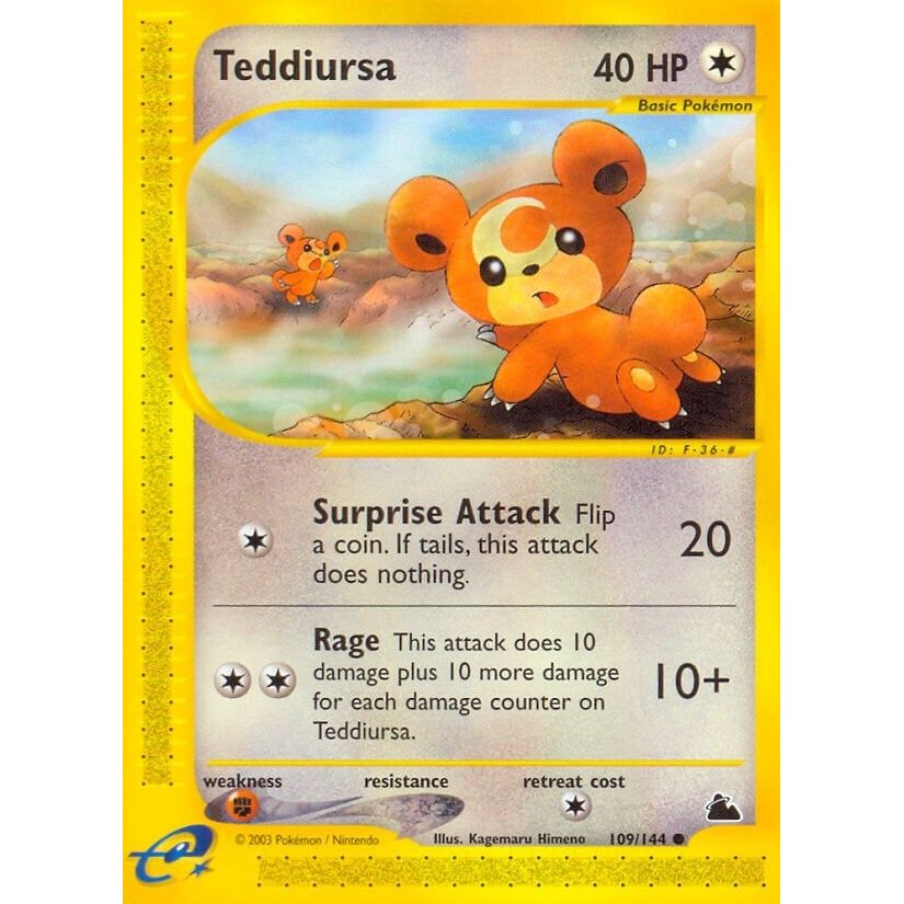 Image for Teddiursa (109/144) (SK) - Pokemon
