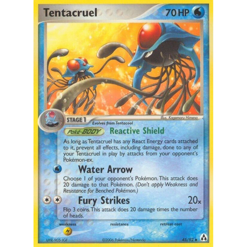 Image for Tentacruel (45/92) (LM) - Pokemon