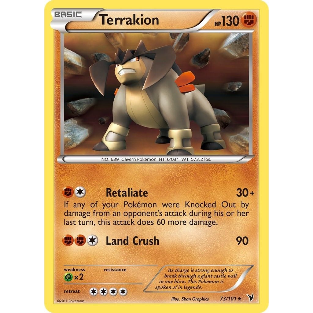 Image for Terrakion (73/101) (NVI) - Pokemon