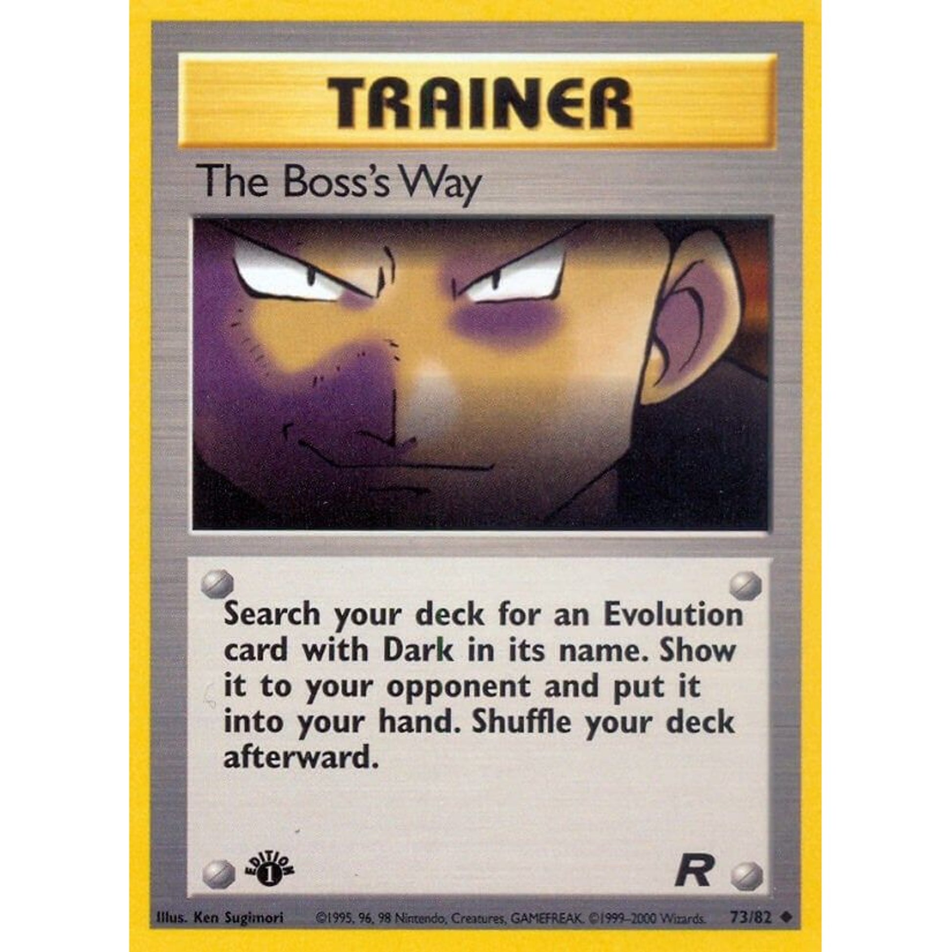 Image for The Boss's Way (73/82) (TR) - Pokemon