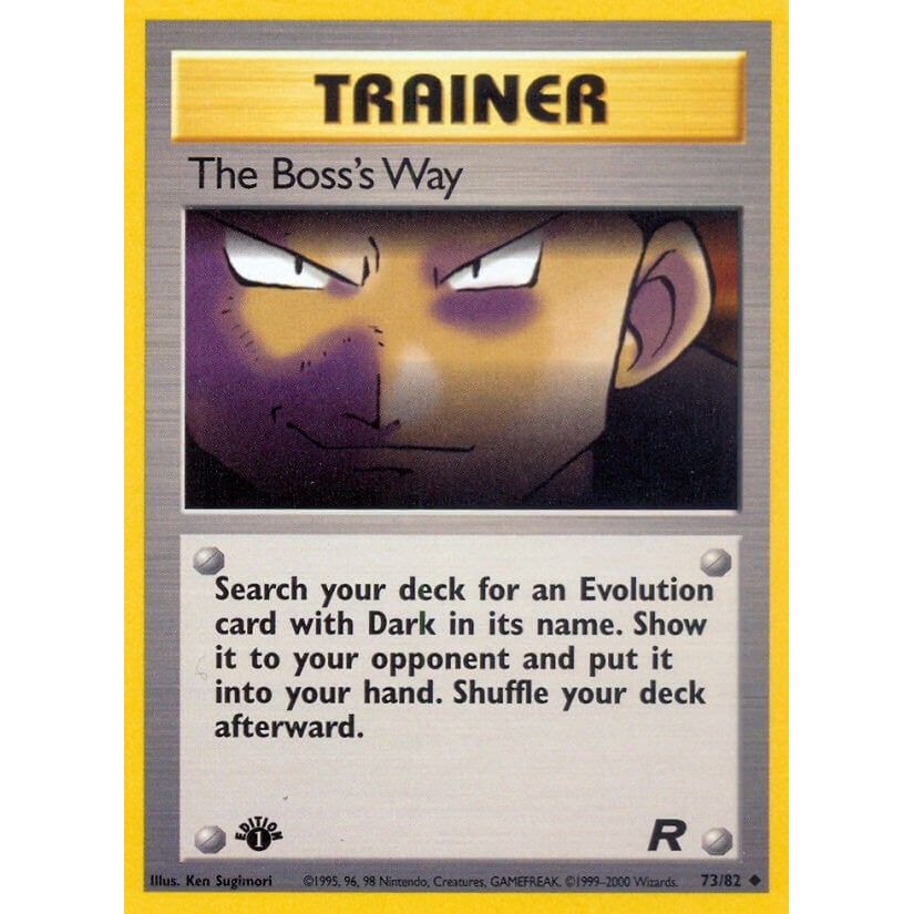 Image for The Boss's Way (73/82) (TR) - Pokemon